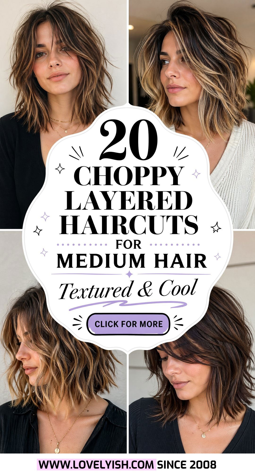 20 Stunning Choppy Layered Haircut for Medium Hair Ideas - 20 Stunning Choppy Layered Haircut for Medium Hair Ideas
