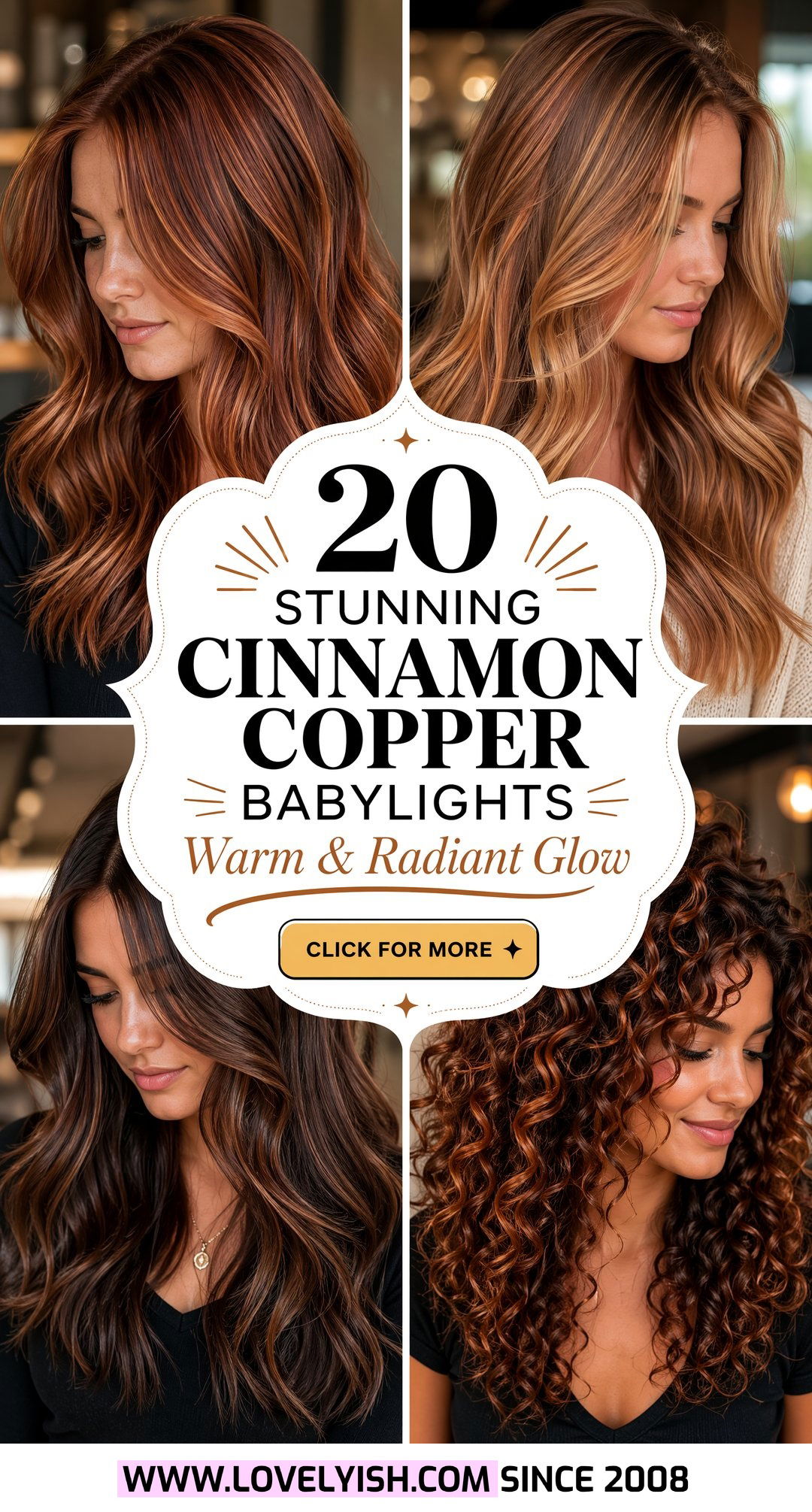 20 Stunning Cinnamon Copper Babylights to Brighten Hair - 20 Stunning Cinnamon Copper Babylights to Brighten Hair