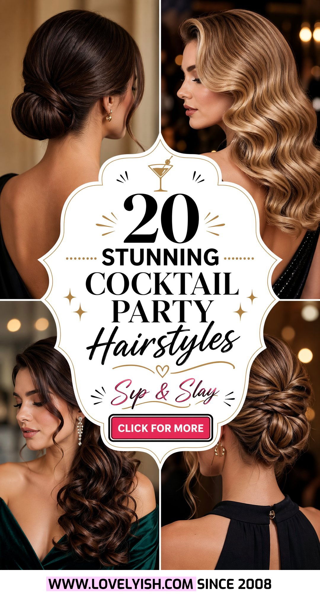 20 Stunning Cocktail Party Hairstyles to Steal the Show - 20 Stunning Cocktail Party Hairstyles to Steal the Show