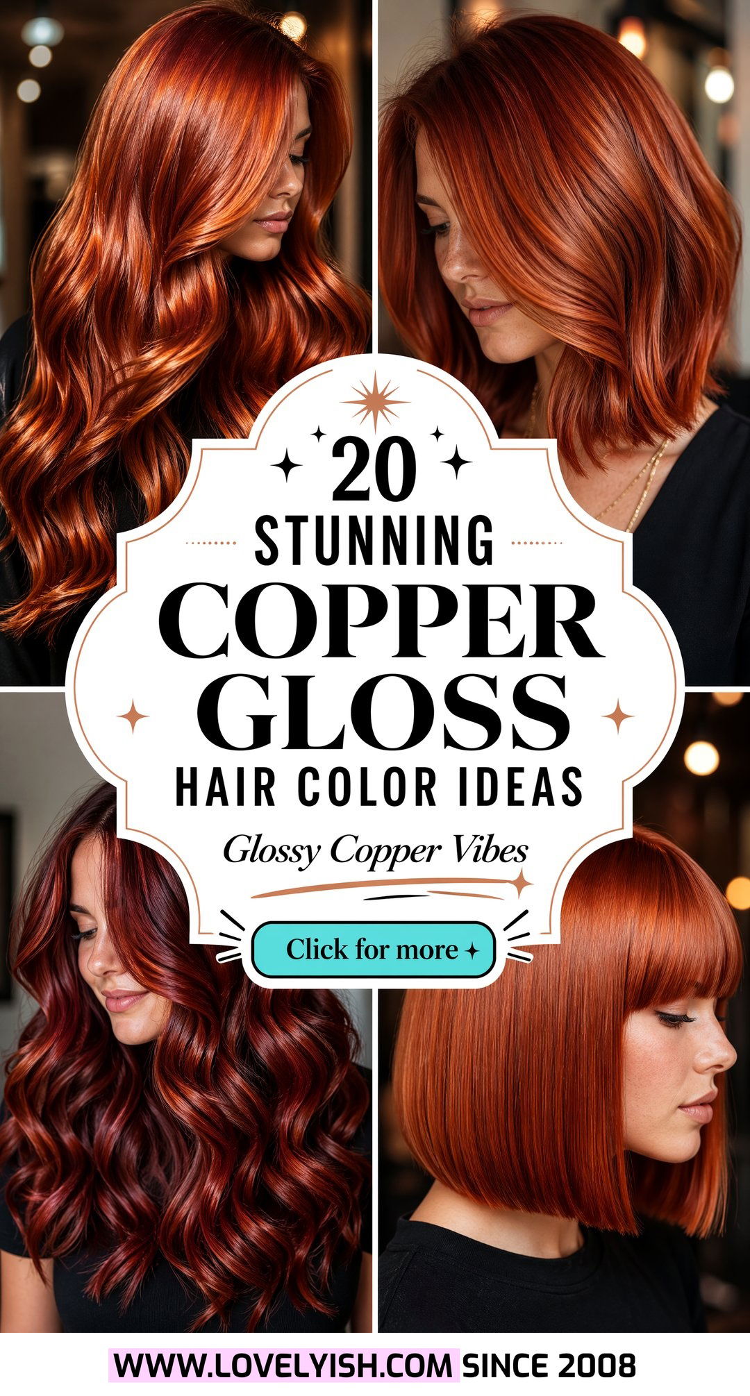 20 Stunning Copper Gloss Hair Color Ideas You Need to Try - 20 Stunning Copper Gloss Hair Color Ideas You Need to Try