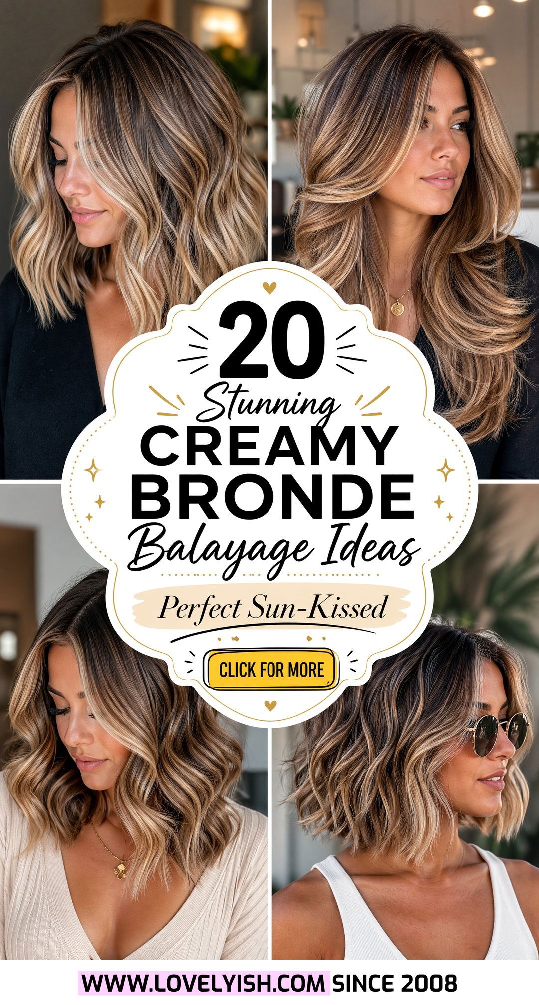 20 Stunning Creamy Bronde Balayage Ideas for Medium Hair - 20 Stunning Creamy Bronde Balayage Ideas for Medium Hair