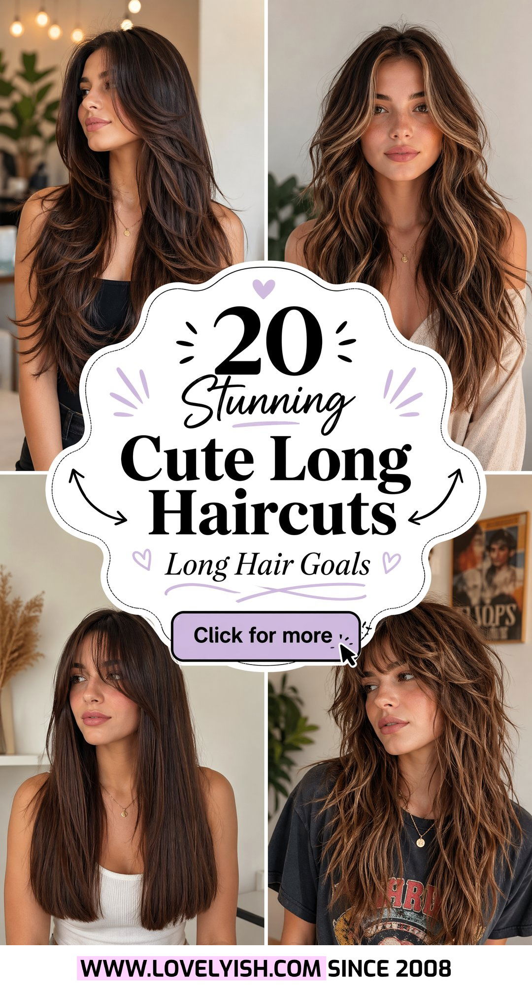 20 Stunning Cute Long Haircuts for Women to Inspire You - 20 Stunning Cute Long Haircuts for Women to Inspire You