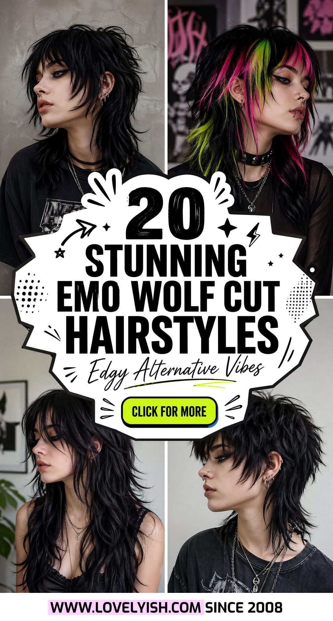 20 Stunning Emo Wolf Cut Hairstyles to Inspire Your Next Look - 20 Stunning Emo Wolf Cut Hairstyles to Inspire Your Next Look