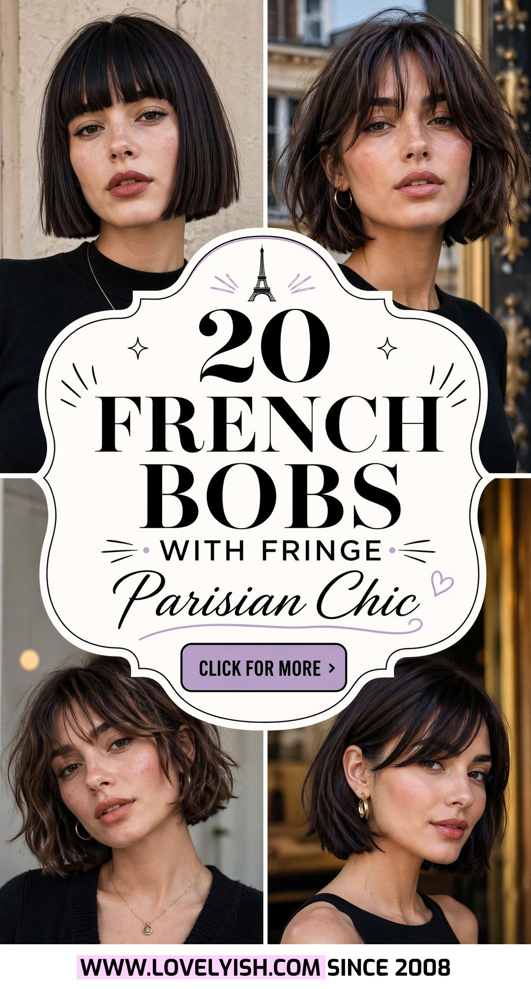 20 Stunning French Bob with Fringe Looks to Try Right Now - 20 Stunning French Bob with Fringe Looks to Try Right Now