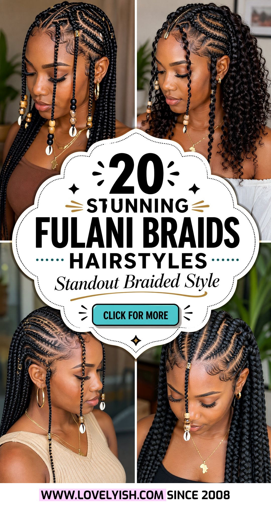 20 Stunning Fulani Braids Hairstyles for a Standout Look - 20 Stunning Fulani Braids Hairstyles for a Standout Look