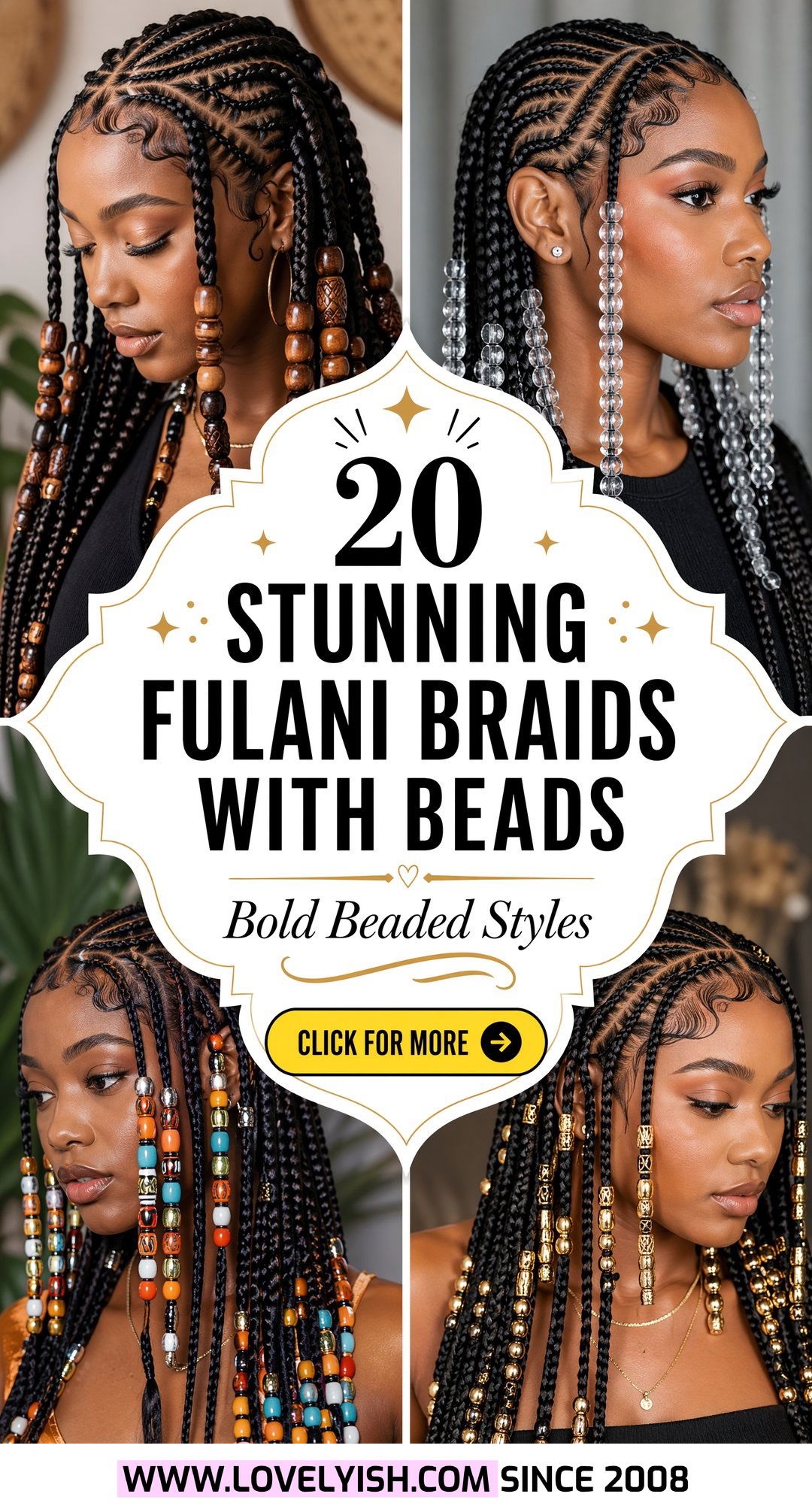 20 Stunning Fulani Braids With Beads for a Bold New Look - 20 Stunning Fulani Braids With Beads for a Bold New Look