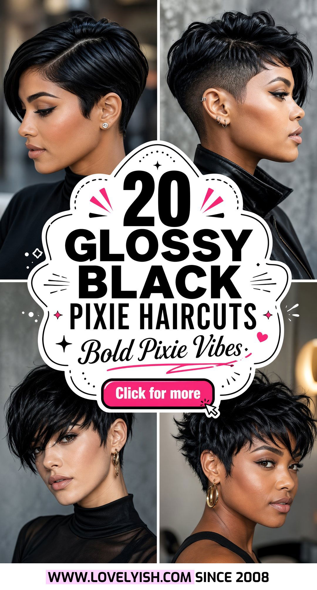 20 Stunning Glossy Black Pixie Haircut Ideas You Must Try - 20 Stunning Glossy Black Pixie Haircut Ideas You Must Try