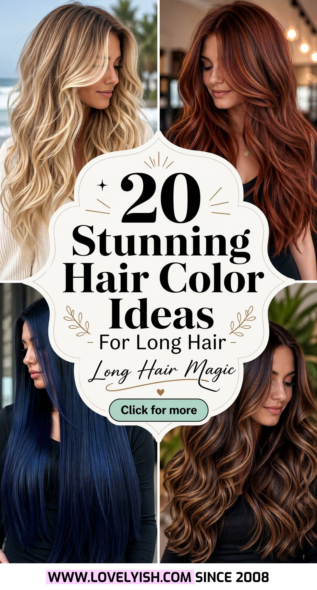 20 Stunning Hair Color Ideas For Long Hair You Must Try - 20 Stunning Hair Color Ideas For Long Hair You Must Try