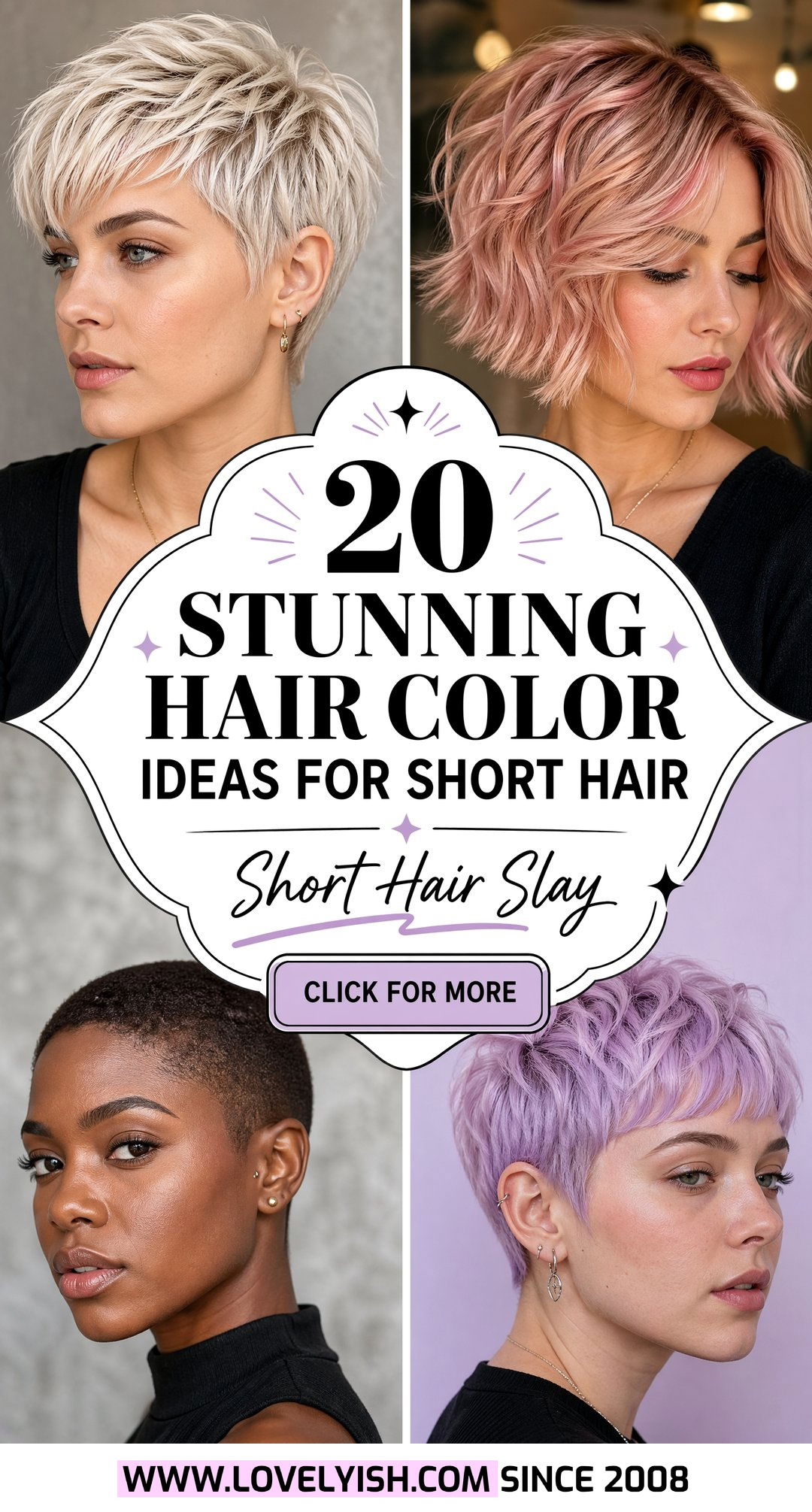 20 Stunning Hair Color Ideas For Short Hair You Must Try - 20 Stunning Hair Color Ideas For Short Hair You Must Try