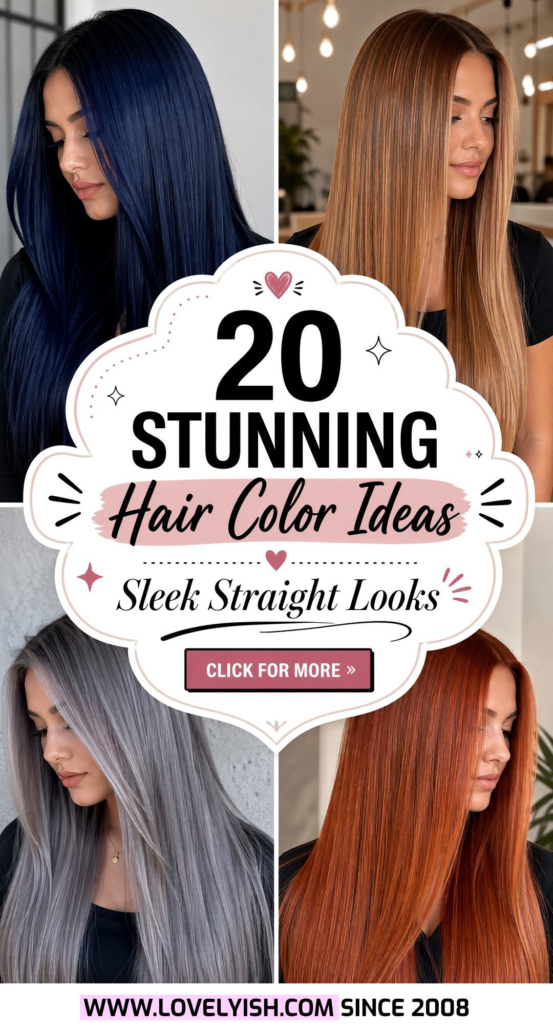 20 Stunning Hair Color Ideas for Long Straight Hair Looks - 20 Stunning Hair Color Ideas for Long Straight Hair Looks