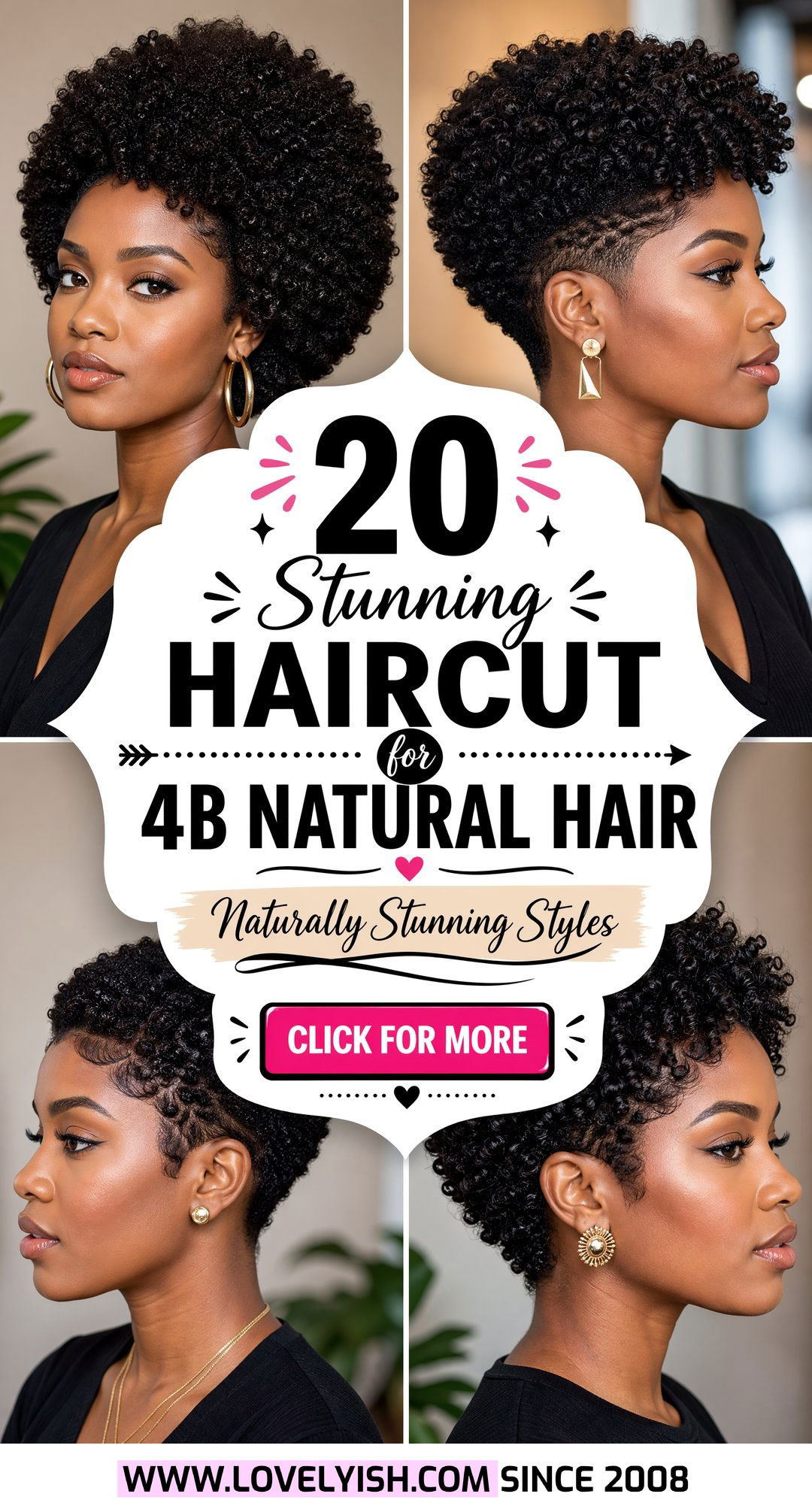 20 Stunning Haircut for 4b Natural Hair to Try This Year - 20 Stunning Haircut for 4b Natural Hair to Try This Year