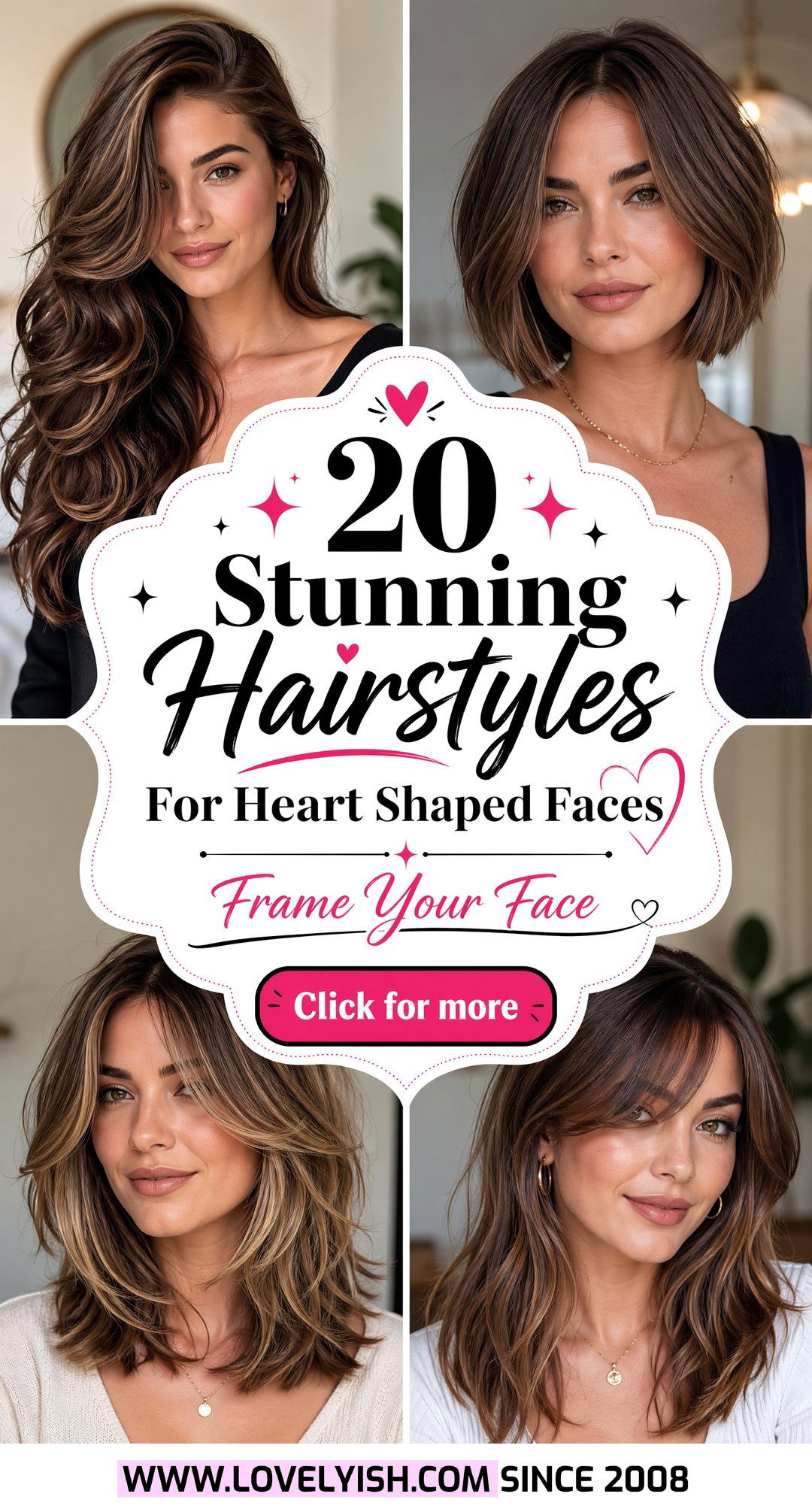 20 Stunning Hairstyles for Heart Shaped Faces to Flatter You - 20 Stunning Hairstyles for Heart Shaped Faces to Flatter You