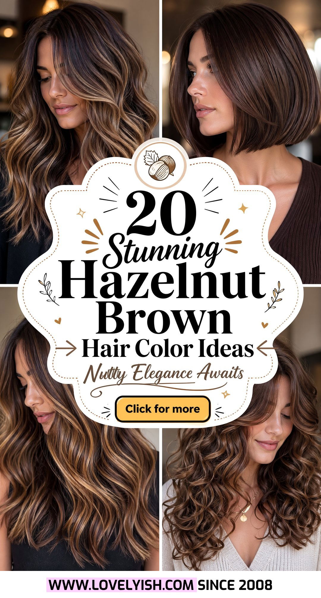 20 Stunning Hazelnut Brown Hair Color Ideas for Your Next Look - 20 Stunning Hazelnut Brown Hair Color Ideas for Your Next Look