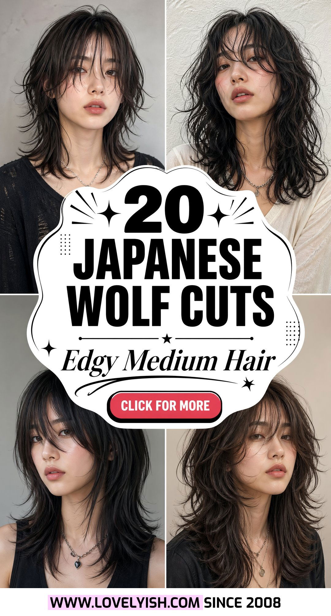 20 Stunning Japanese Wolf Cut Ideas For Medium Hair Trends - 20 Stunning Japanese Wolf Cut Ideas For Medium Hair Trends