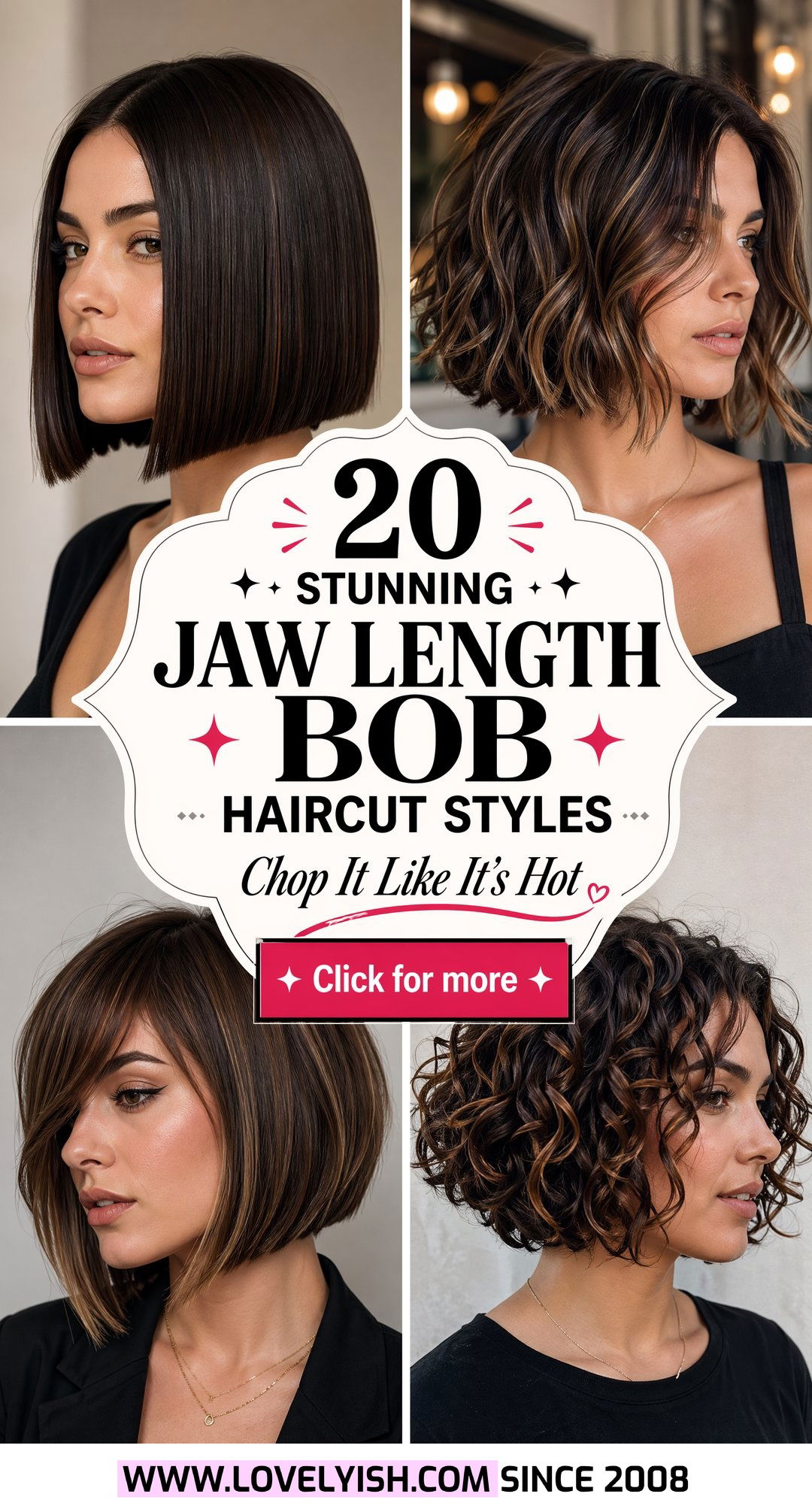 20 Stunning Jaw Length Bob Haircut Styles You Need to Try - 20 Stunning Jaw Length Bob Haircut Styles You Need to Try