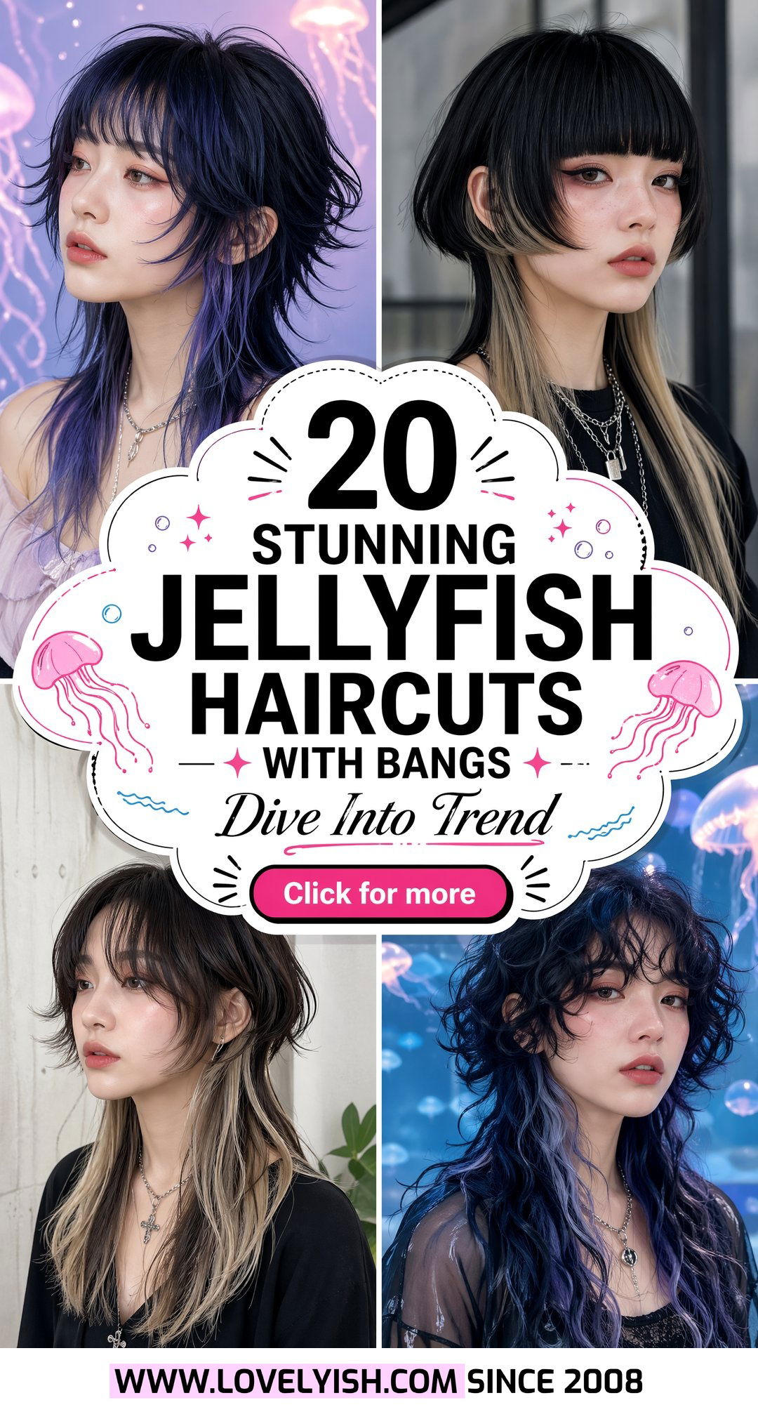 20 Stunning Jellyfish Haircut With Bangs Ideas to Try Now - 20 Stunning Jellyfish Haircut With Bangs Ideas to Try Now