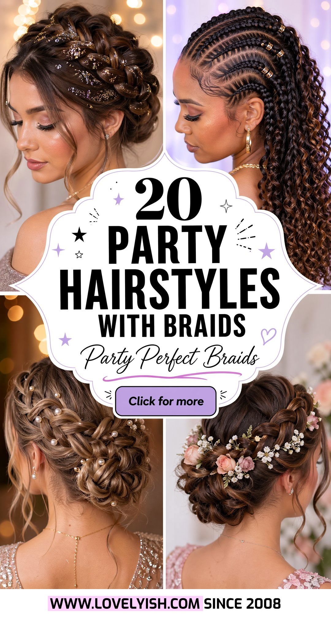 20 Stunning Little Girls Party Hairstyle With Braids Ideas - 20 Stunning Little Girls Party Hairstyle With Braids Ideas