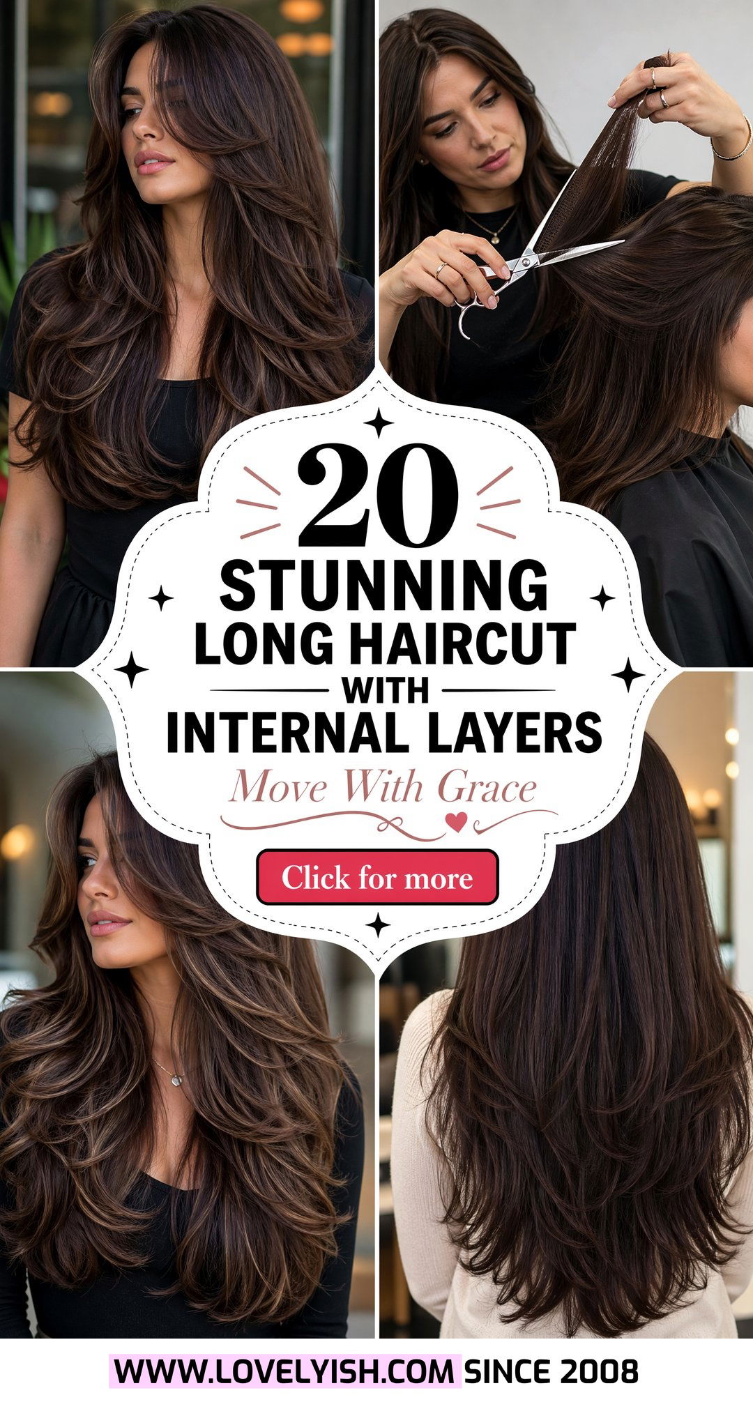 20 Stunning Long Haircut With Internal Layers for Movement - 20 Stunning Long Haircut With Internal Layers for Movement