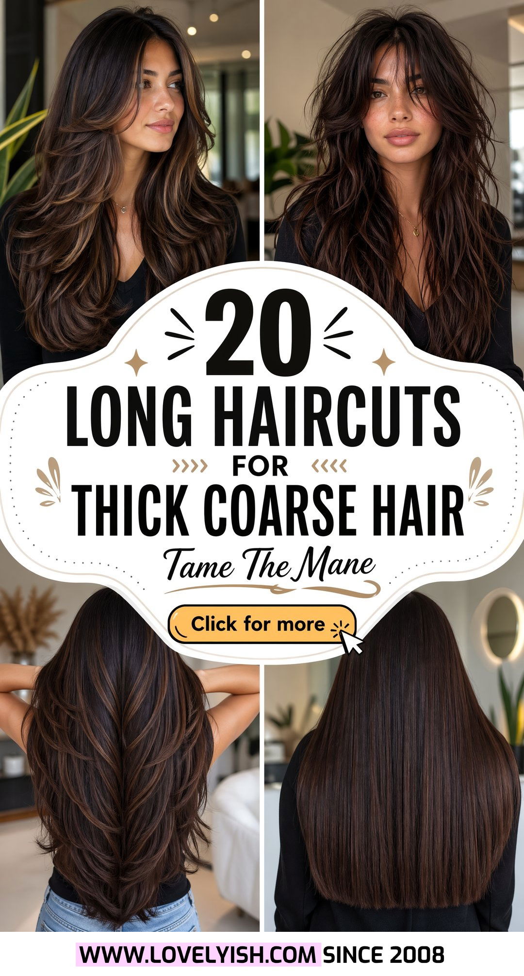 20 Stunning Long Haircuts for Thick Coarse Hair You Need to Try - 20 Stunning Long Haircuts for Thick Coarse Hair You Need to Try