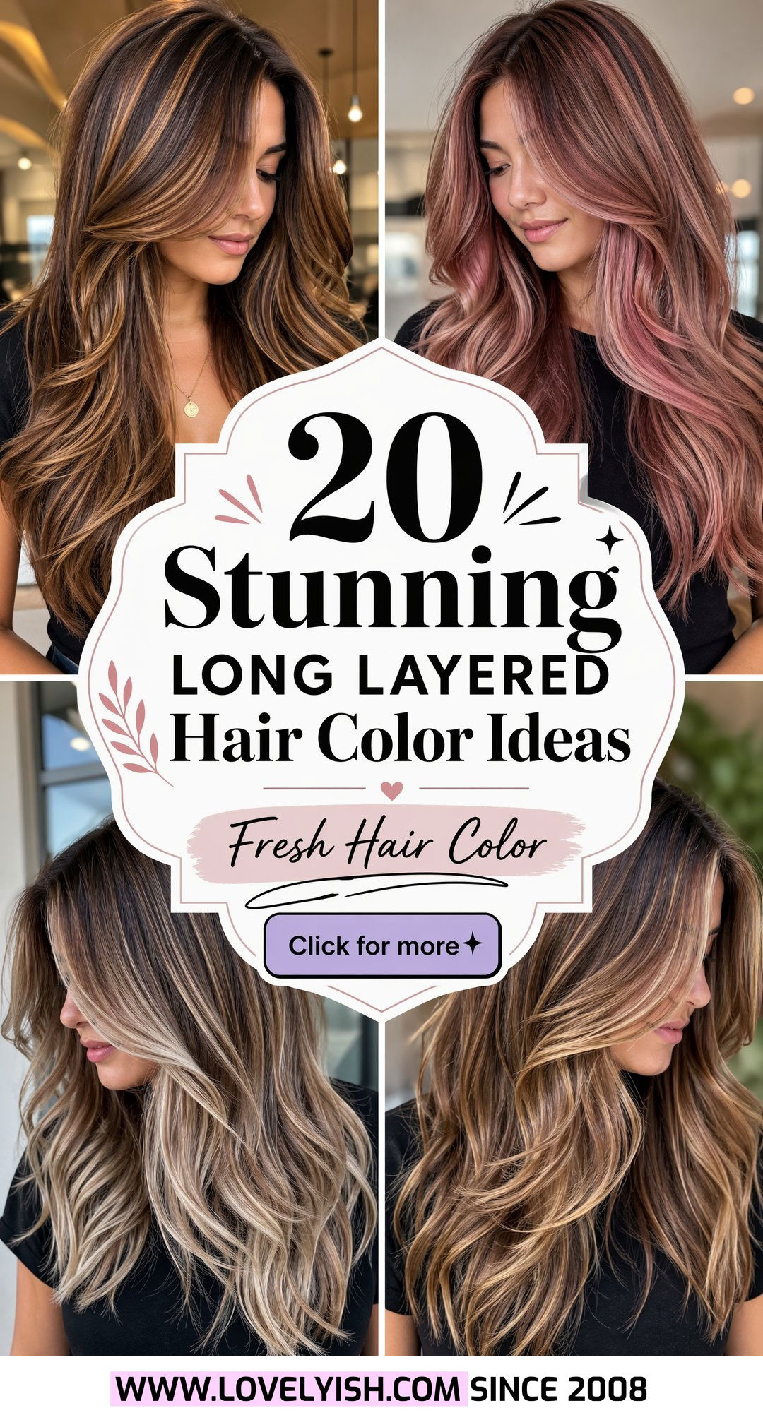 20 Stunning Long Layered Hair Color Ideas for a Fresh Look - 20 Stunning Long Layered Hair Color Ideas for a Fresh Look