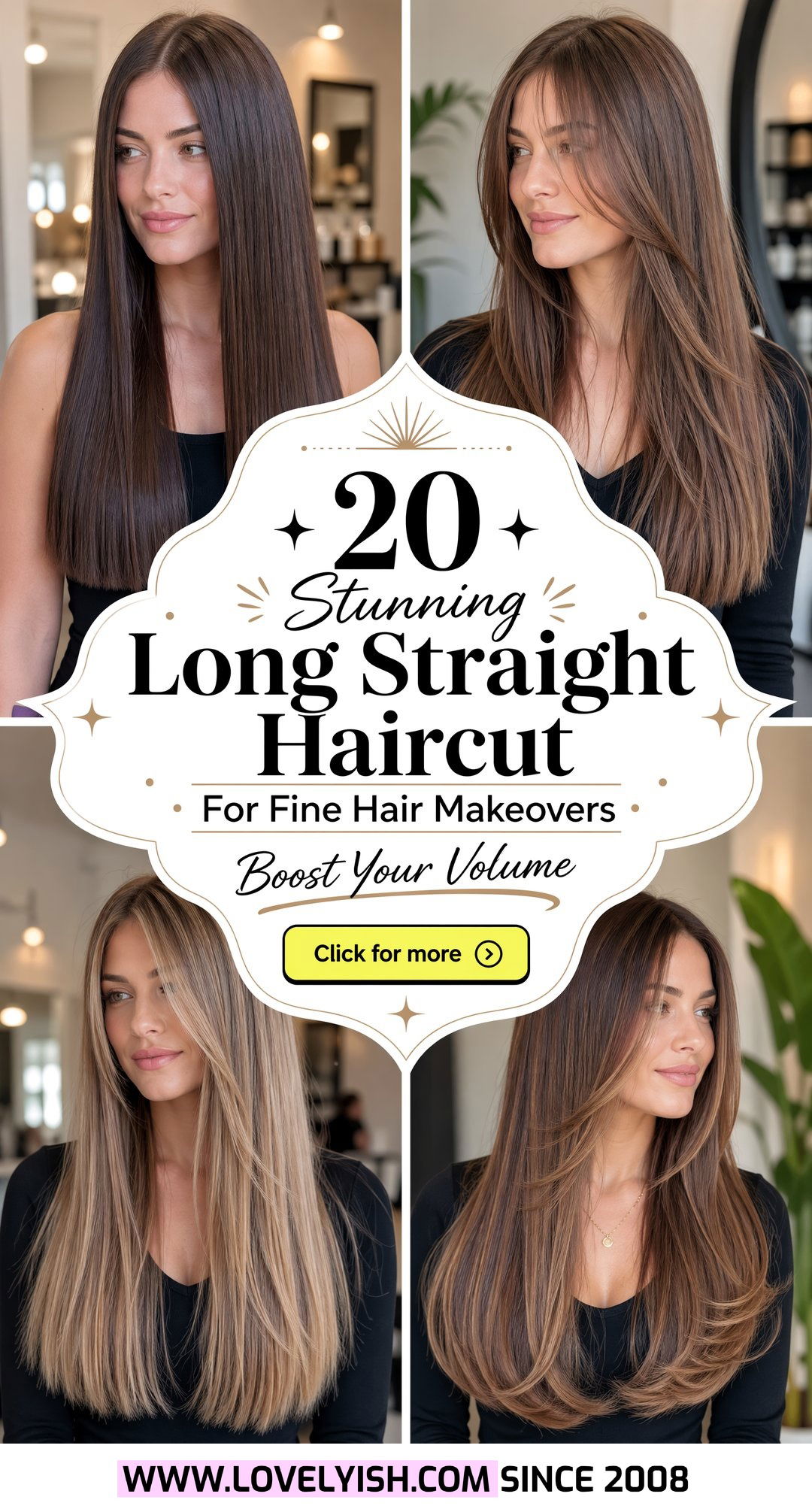 20 Stunning Long Straight Haircut For Fine Hair Makeovers - 20 Stunning Long Straight Haircut For Fine Hair Makeovers