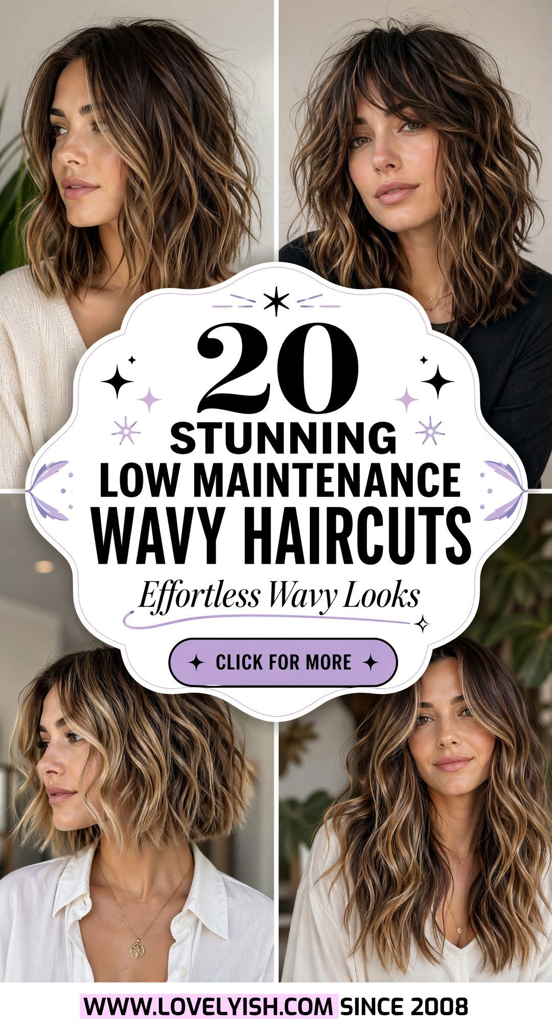 20 Stunning Low Maintenance Wavy Haircut Ideas to Try Now - 20 Stunning Low Maintenance Wavy Haircut Ideas to Try Now