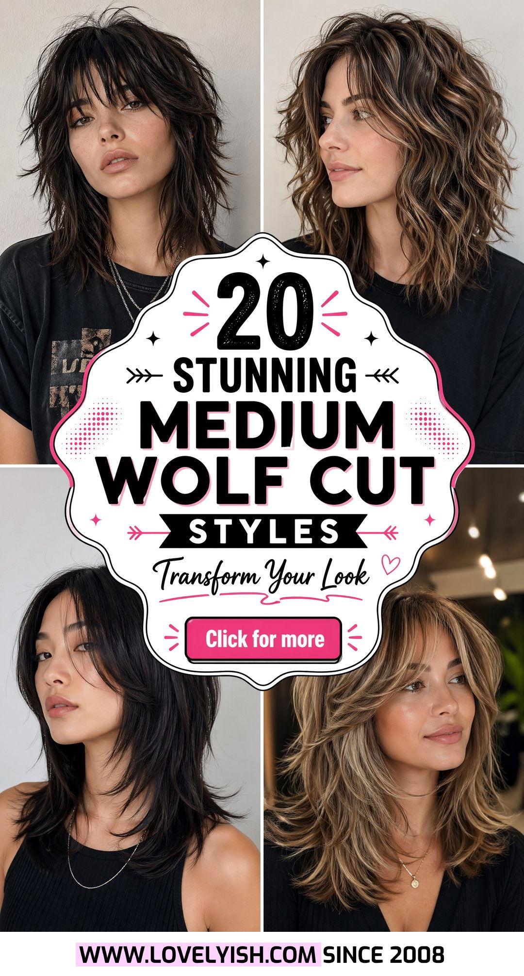 20 Stunning Medium Wolf Cut Styles to Transform Your Look - 20 Stunning Medium Wolf Cut Styles to Transform Your Look