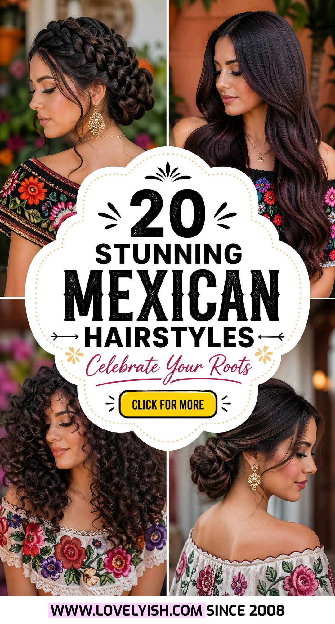 20 Stunning Mexican Hairstyles to Celebrate Your Heritage - 20 Stunning Mexican Hairstyles to Celebrate Your Heritage