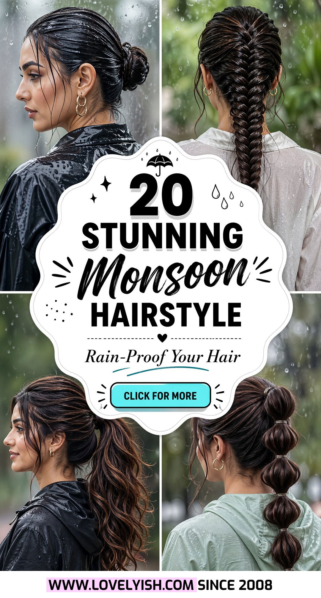 20 Stunning Monsoon Hairstyle For Long Hair To Try Now - 20 Stunning Monsoon Hairstyle For Long Hair To Try Now