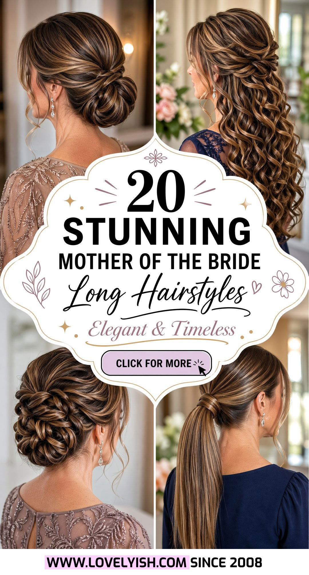 20 Stunning Mother of the Bride Long Hairstyles to Try Now - 20 Stunning Mother of the Bride Long Hairstyles to Try Now