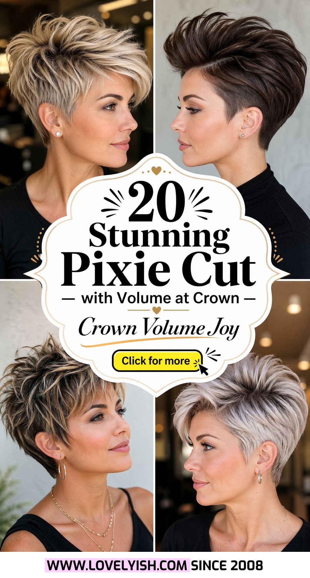 20 Stunning Pixie Cut with Volume at Crown Styles to Try - 20 Stunning Pixie Cut with Volume at Crown Styles to Try
