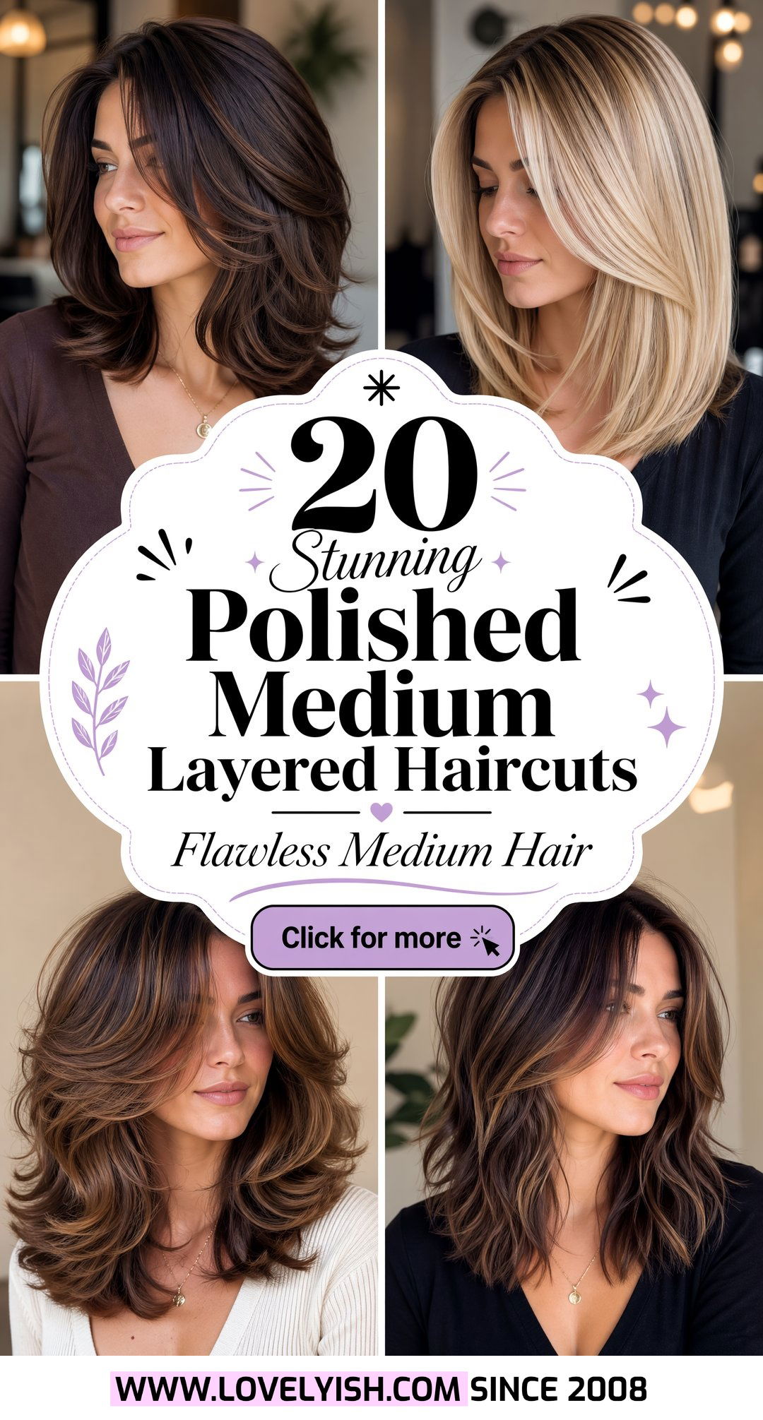 20 Stunning Polished Medium Layered Haircut Ideas to Try Now - 20 Stunning Polished Medium Layered Haircut Ideas to Try Now