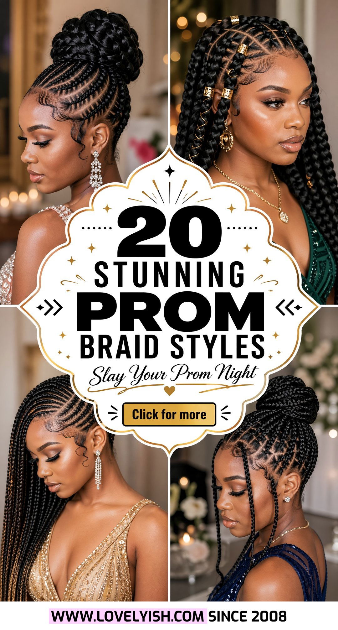 20 Stunning Prom Braid Styles for Black Women to Try Now - 20 Stunning Prom Braid Styles for Black Women to Try Now