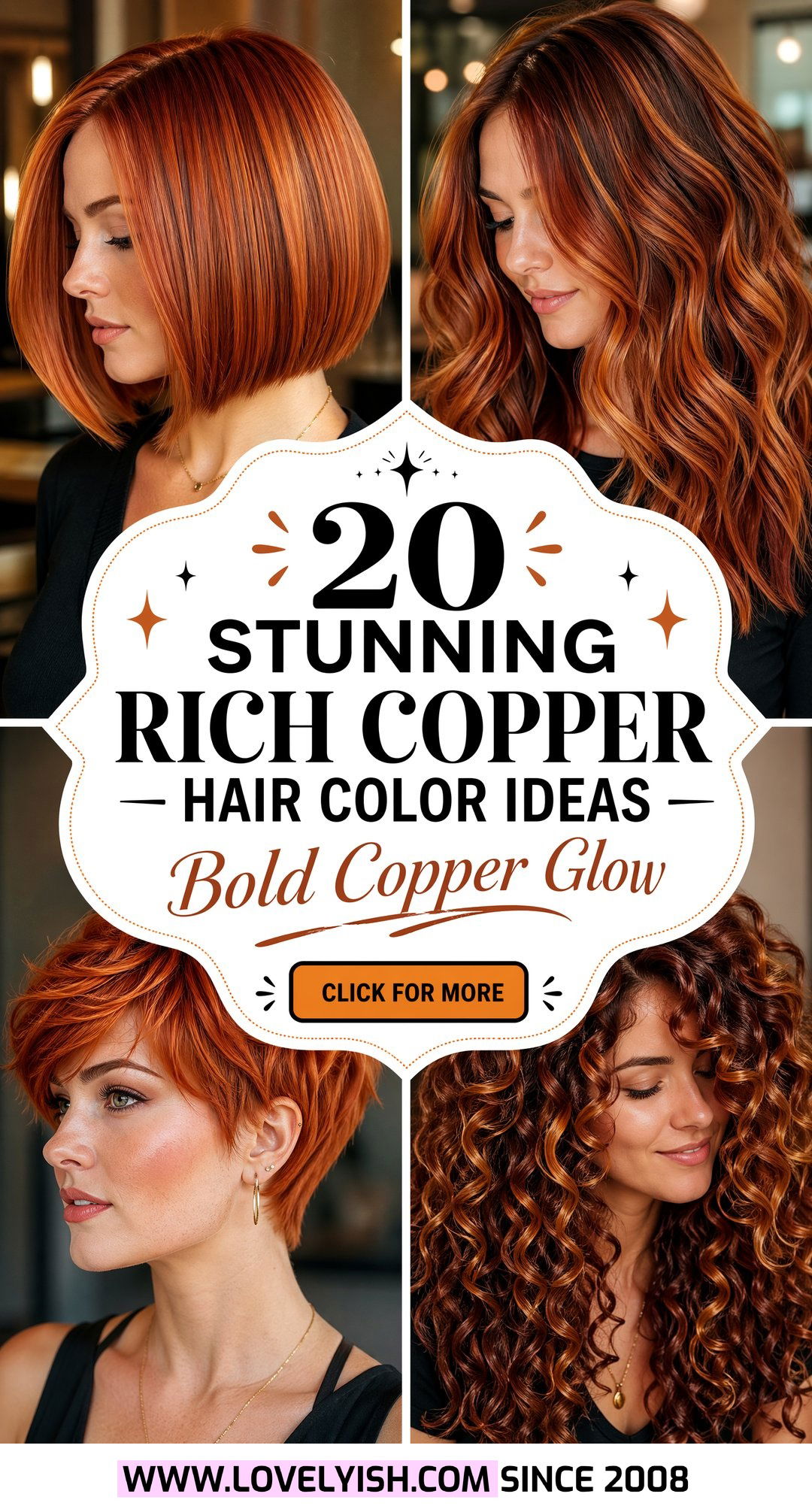 20 Stunning Rich Copper Hair Color Ideas for a Bold Look - 20 Stunning Rich Copper Hair Color Ideas for a Bold Look