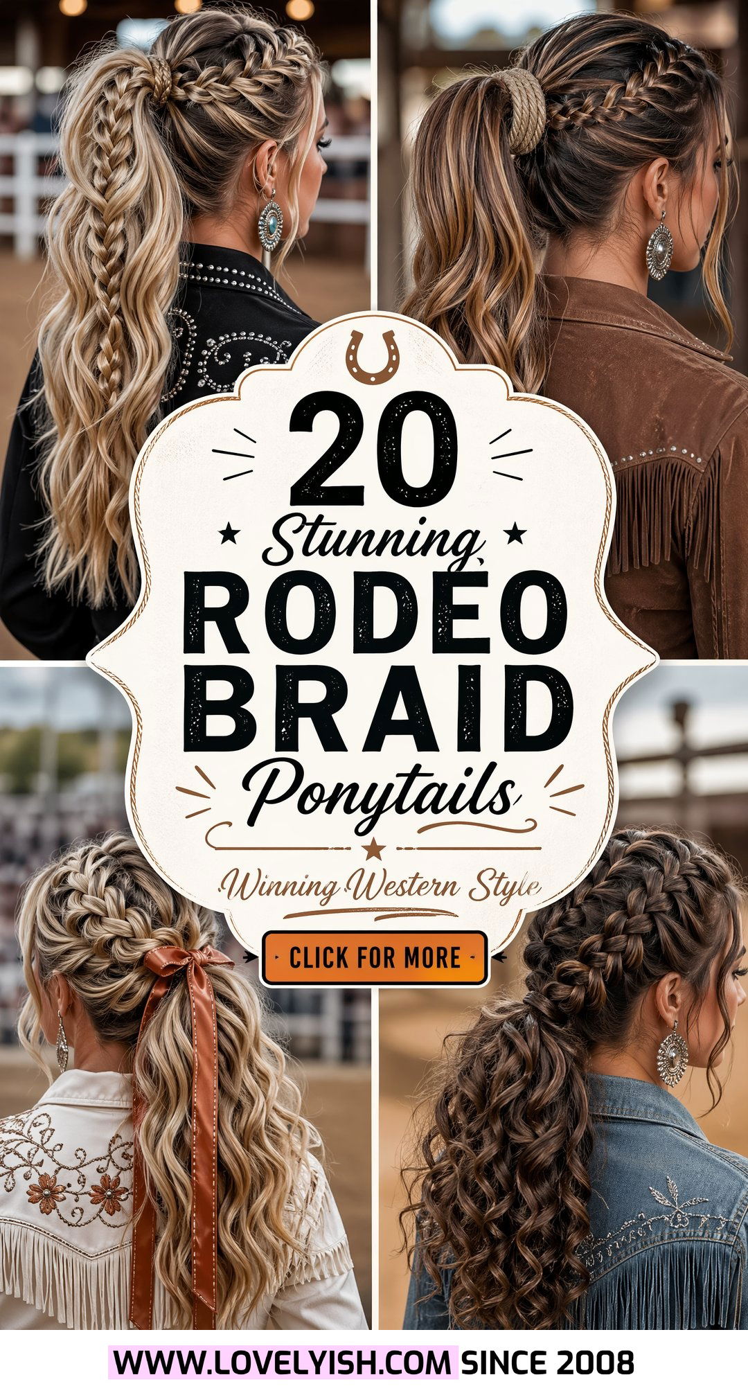 20 Stunning Rodeo Braid Ponytail Ideas for a Winning Look - 20 Stunning Rodeo Braid Ponytail Ideas for a Winning Look