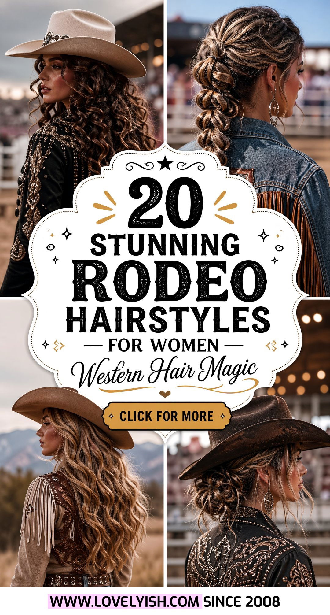 20 Stunning Rodeo Hairstyles for Women to Try This Season - 20 Stunning Rodeo Hairstyles for Women to Try This Season