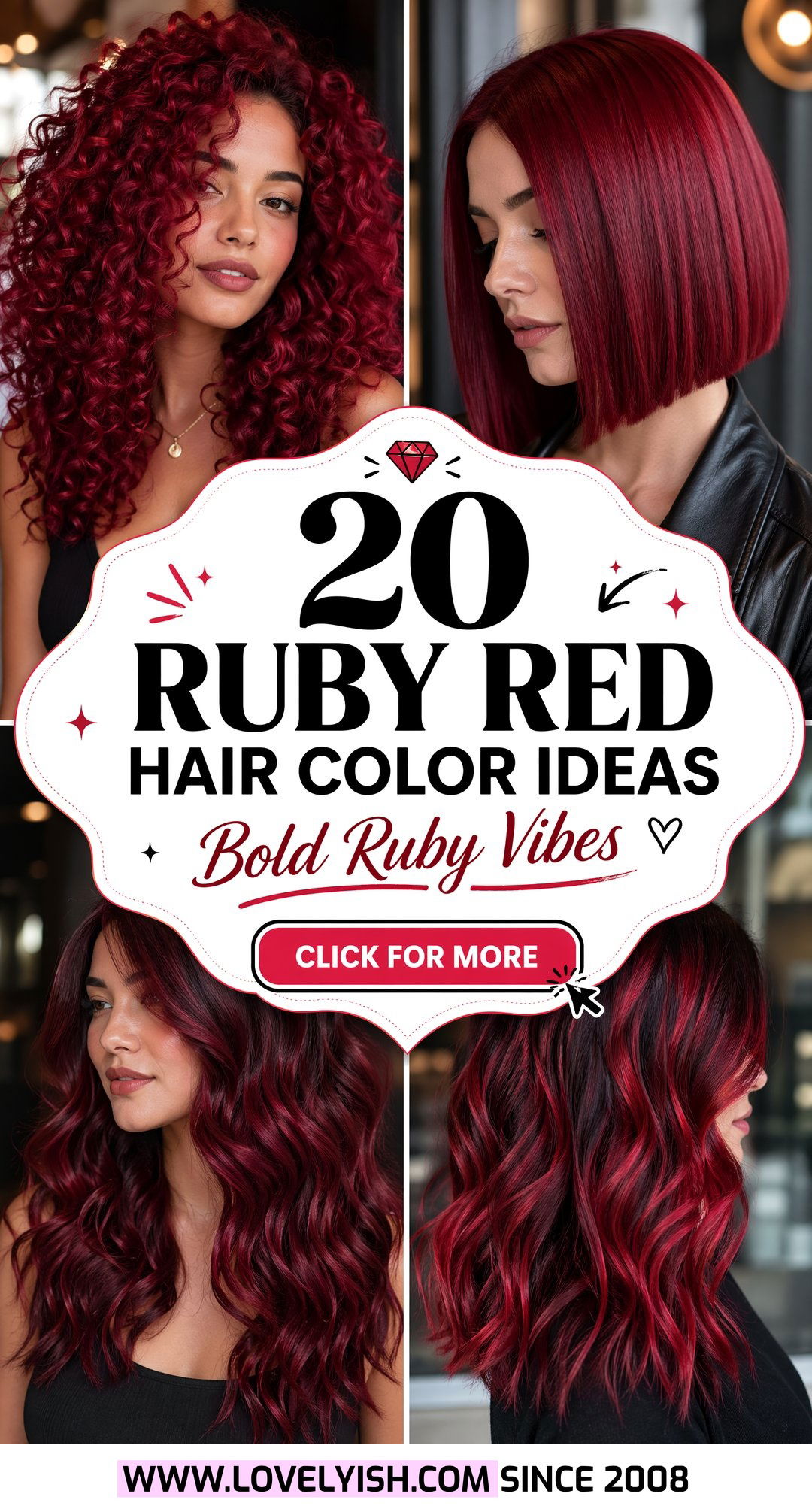 20 Stunning Ruby Red Hair Color Ideas for a Bold New Look - 20 Stunning Ruby Red Hair Color Ideas for a Bold New Look