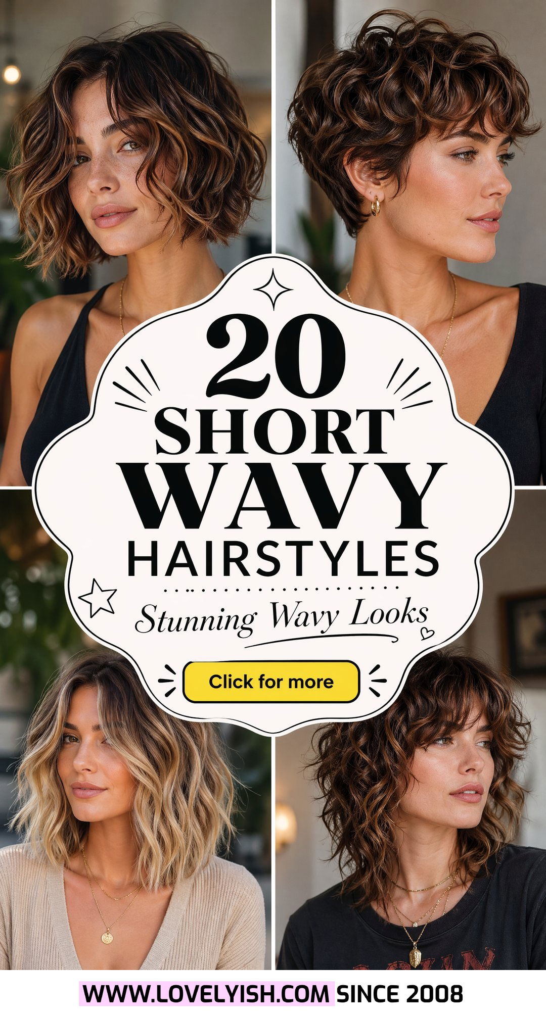 20 Stunning Short Wavy Hairstyles You Need to Try Now - 20 Stunning Short Wavy Hairstyles You Need to Try Now
