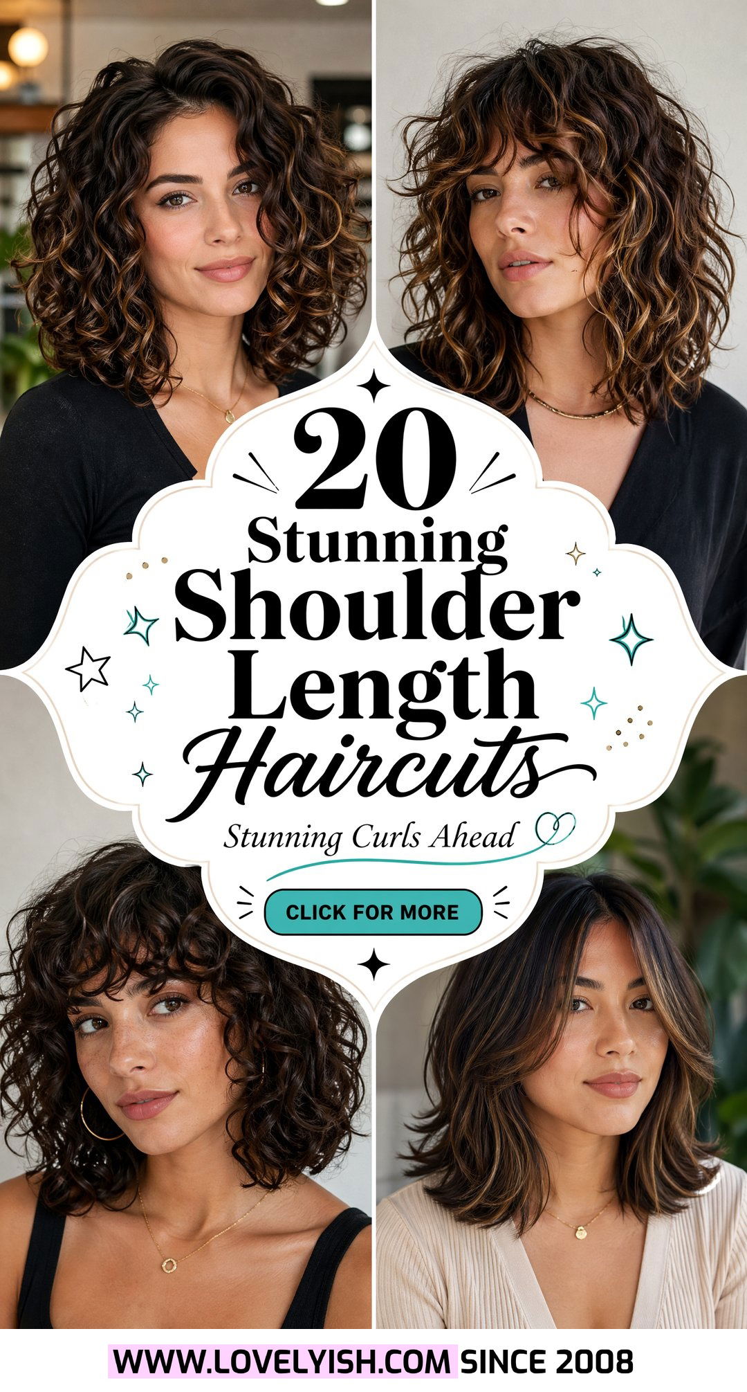 20 Stunning Shoulder Length Haircut Ideas For Curly Hair - 20 Stunning Shoulder Length Haircut Ideas For Curly Hair
