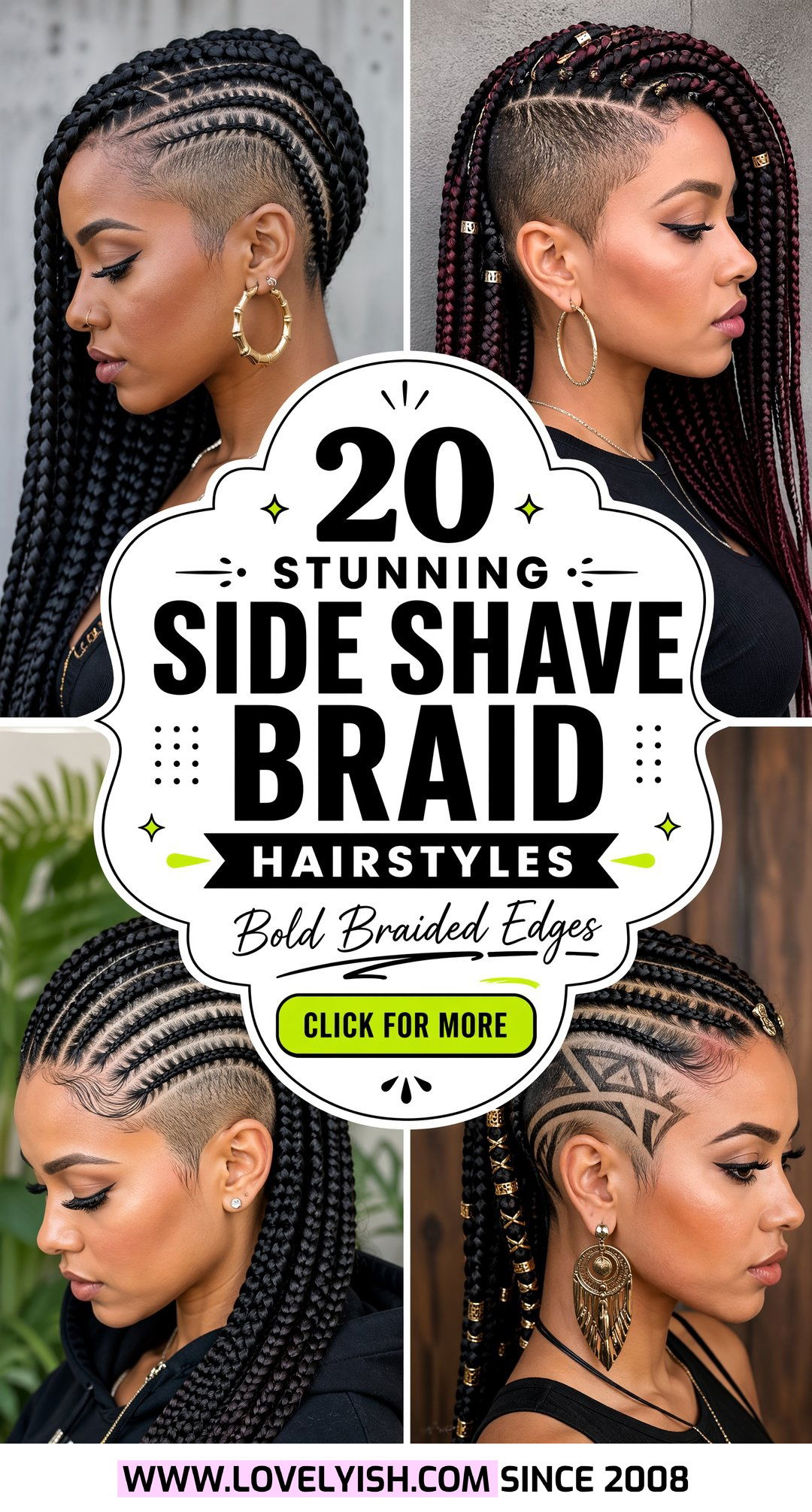 20 Stunning Side Shave Braid Hairstyle Ideas You Must Try - 20 Stunning Side Shave Braid Hairstyle Ideas You Must Try