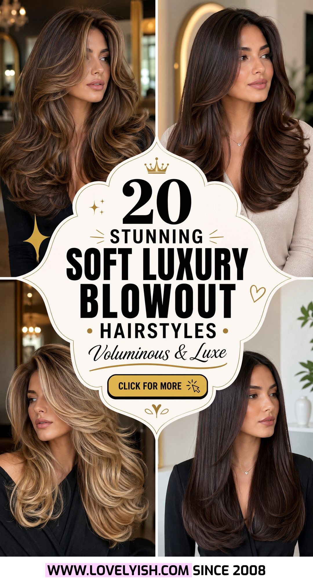 20 Stunning Soft Luxury Blowout Hairstyle Ideas to Try Now - 20 Stunning Soft Luxury Blowout Hairstyle Ideas to Try Now