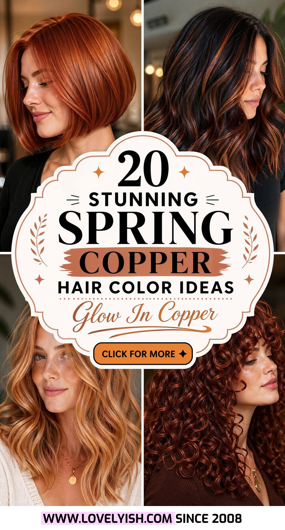 20 Stunning Spring Copper Hair Color Ideas for Your Style - 20 Stunning Spring Copper Hair Color Ideas for Your Style
