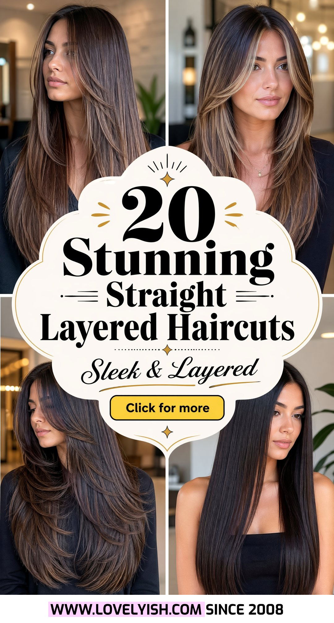 20 Stunning Straight Layered Haircut Ideas for Thick Hair - 20 Stunning Straight Layered Haircut Ideas for Thick Hair