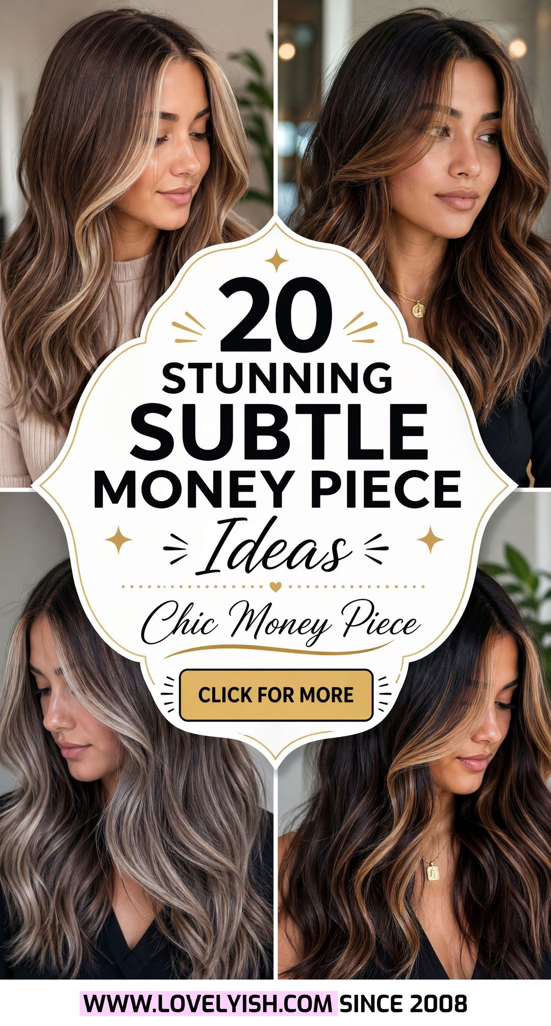 20 Stunning Subtle Money Piece Ideas for a Chic Update - 20 Stunning Subtle Money Piece Ideas for a Chic Update