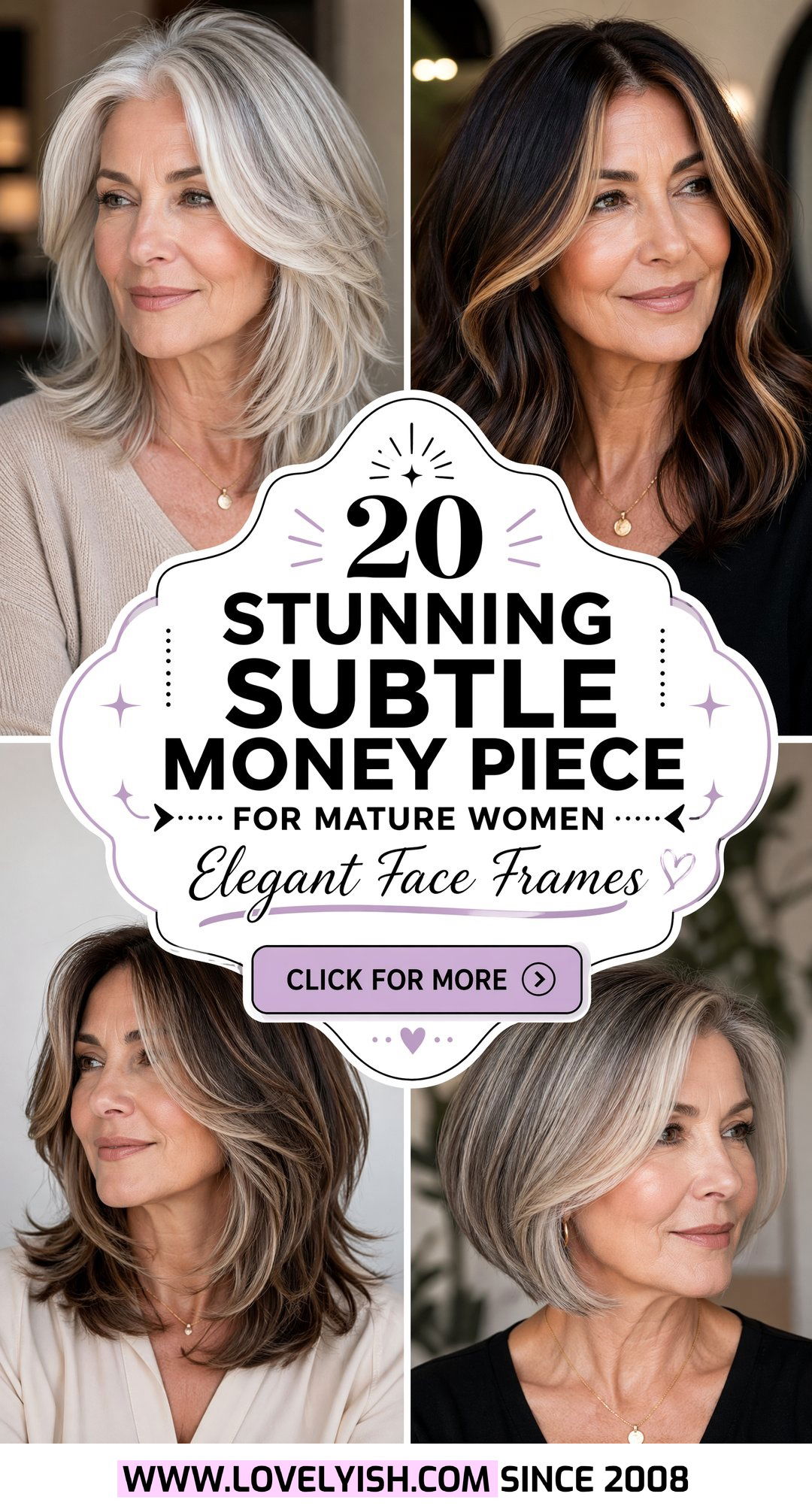 20 Stunning Subtle Money Piece for Mature Women to Try Now - 20 Stunning Subtle Money Piece for Mature Women to Try Now