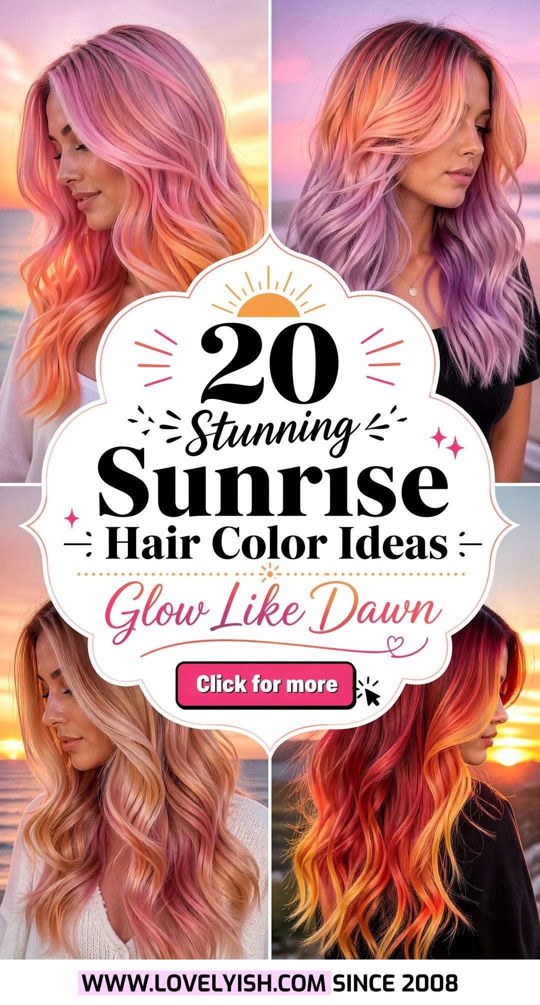 20 Stunning Sunrise Hair Color Ideas For Your Next Salon Look – Lovelyish