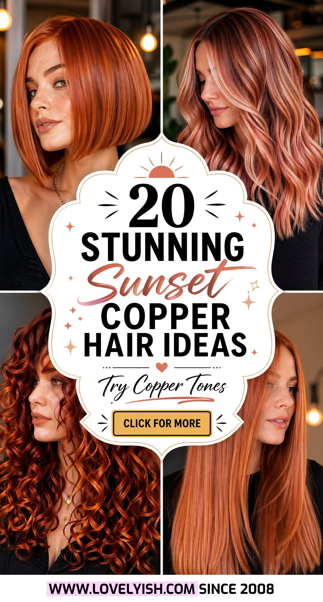 20 Stunning Sunset Copper Hair Ideas to Try This Year - 20 Stunning Sunset Copper Hair Ideas to Try This Year