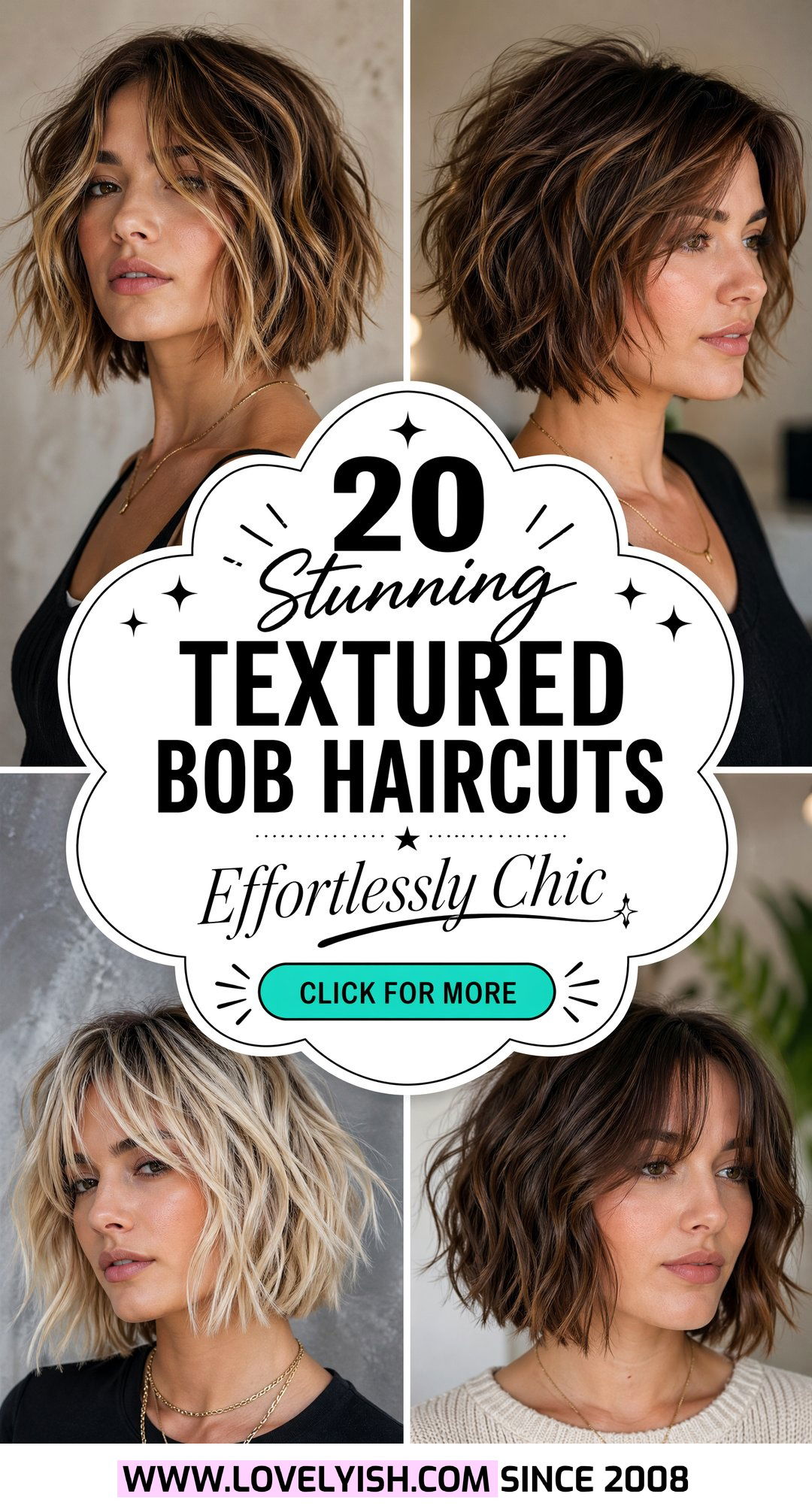 20 Stunning Textured Bob Haircut Ideas for Effortless Style - 20 Stunning Textured Bob Haircut Ideas for Effortless Style