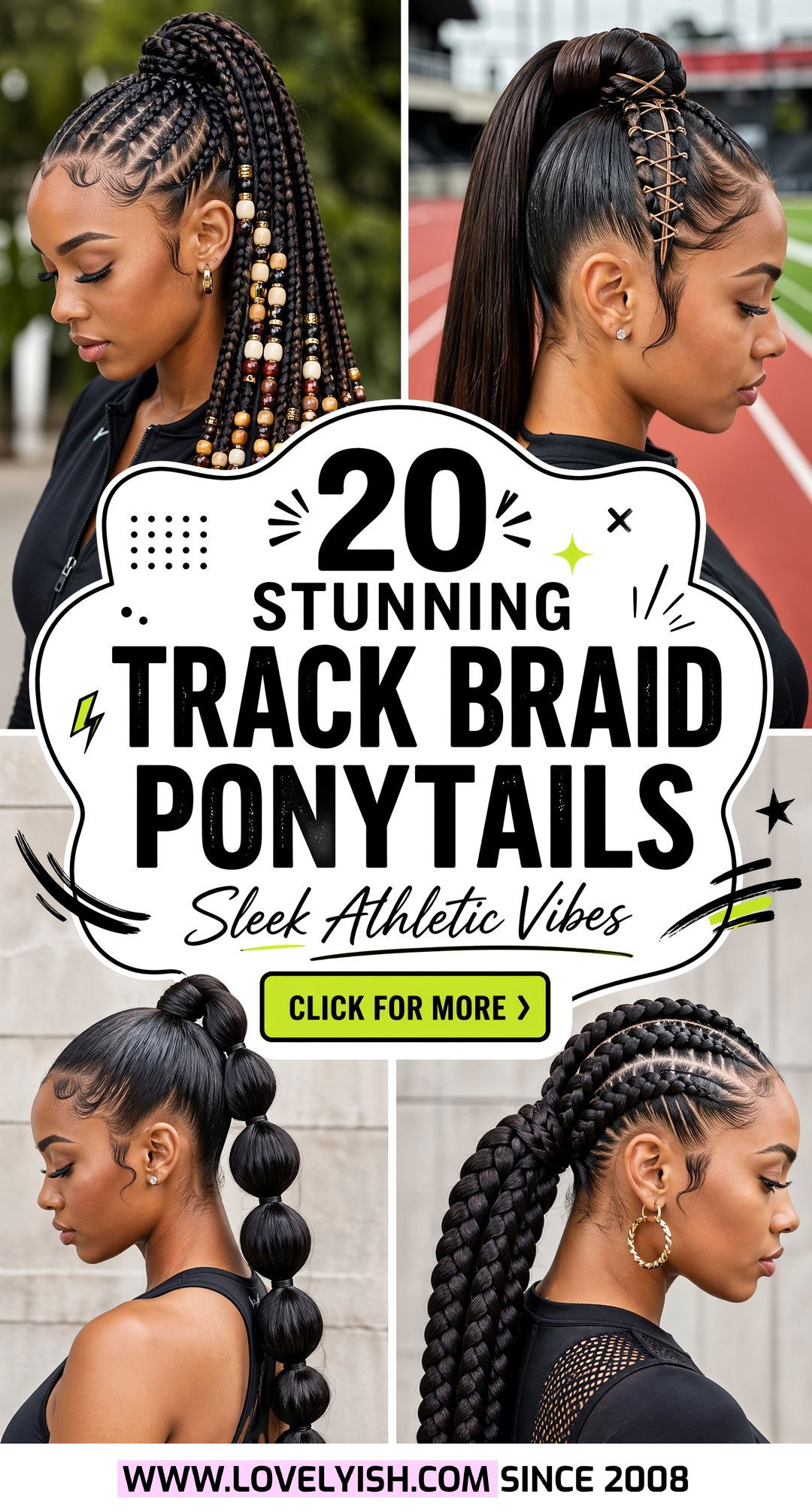 20 Stunning Track Braid Ponytail Ideas for a Sleek Look - 20 Stunning Track Braid Ponytail Ideas for a Sleek Look