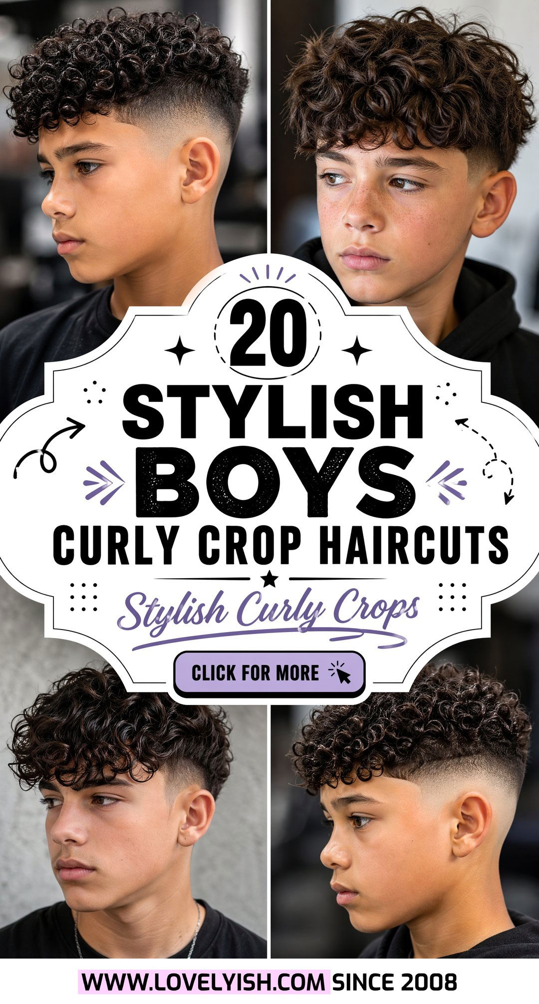 20 Stylish Boys Curly Crop Haircut Ideas to Try Right Now - 20 Stylish Boys Curly Crop Haircut Ideas to Try Right Now